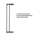 thumbnail image 3 of MidWest Homes for Pets Steel Pet Gate Extension, 6" Wide x 29" High, Graphite, 3 of 4