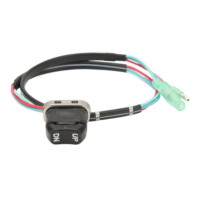 Interruptor de inclinación de compensación 703‑82563‑02 Conjunto de interruptor de compensación de potencia de motor fueraborda para control remoto de 2 motores fueraborda de 4 tiempos