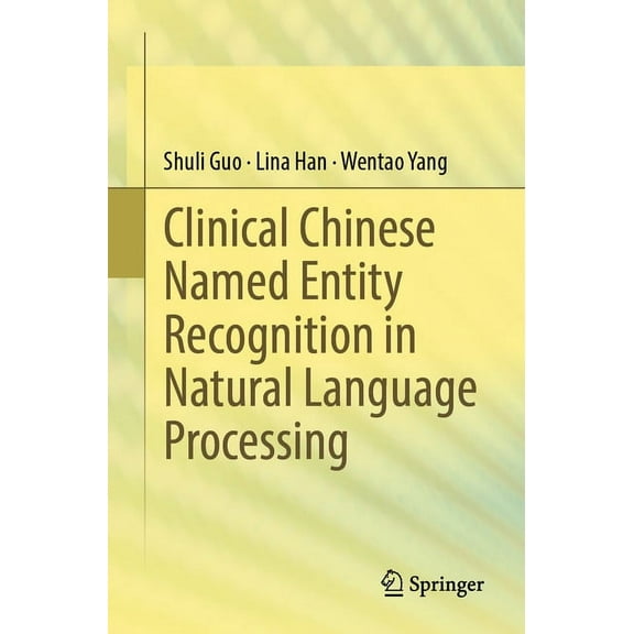Clinical Chinese Named Entity Recognition in Natural Language Processing, (Paperback)
