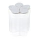 thumbnail image 2 of Dispensador de condimentos,Dispensador de condimentos Cuerpo de botella transparente Portátil,Dispensador de especias vacío transparente,Frascos agitadores de especias con tapa abatible de 5, 2 of 5