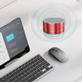 thumbnail image 7 of OEFNTAC Bluetooth Speaker Speakers Bluetooth Wireless Portable Wireless Speaker Metal Bluetooth Speaker Mini Laptop Sound System Stylish Easy-to-connect Clear Up to 45% Off, 7 of 7