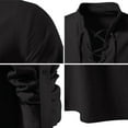 thumbnail image 4 of Camisa de lino para hombre, camisa casual de manga larga para hombre, camisa medieval para hombre, 4 of 6