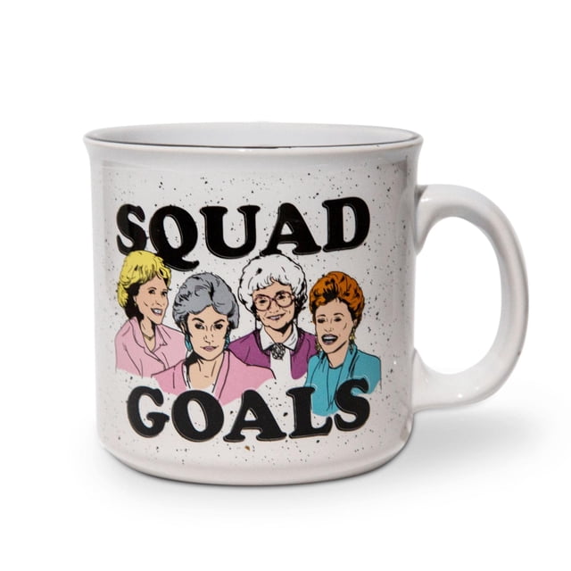 Taza Camper de cerámica Silver Buffalo Golden Girls 600 ml Squad