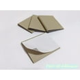 thumbnail image 2 of Corner Seal Pads to The Bottom of Your Exterior Doors to Keep Out The Winter Cold & Summer Heat. Fix Light Gaps Around Doors Easy Trick for Gaps Bottom of Door (Cream White), 2 of 3