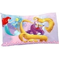 Disney Princess 4Piece Toddler Bedding Set, Adventure Rules, Pink