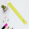 thumbnail image 6 of Westcott 12" Transparent Green Acrylic Ruler, Imperial, 1 Each Not Bulk, Elementary Level., 6 of 7