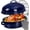 Midnight Blue, variant on Roasting Pan with Lid & Rack 18 Inch 6 count Deep Turkey Baking Pan for Oven 572?F Dishwasher Safe Oval Enamel Non-Stick Non- Pot for Thanksgiving Domed Roaster Set