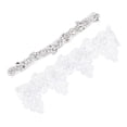 thumbnail image 4 of Liga De Encaje De Cristal Para Mujer Liguero Elástico Liguero De Soltera Liga De Pierna Macarena liga de novia de encaje de cristal, 4 of 8