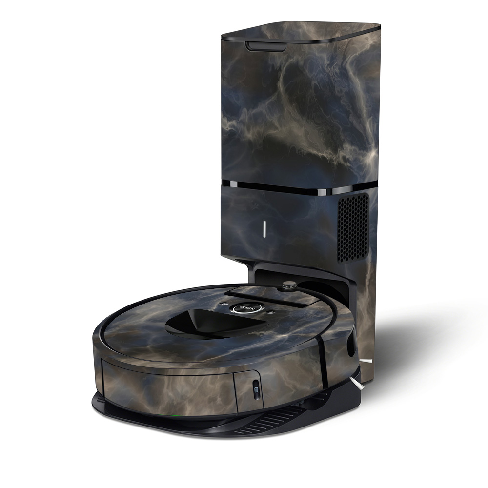 Skin Decal Wrap Compatible With Roomba i7+ Robot With Tower Coverage