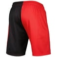 thumbnail image 3 of Men's Mitchell & Ness Black/Red Portland Trail Blazers Hardwood Classics 1996 Split Swingman Shorts, 3 of 3