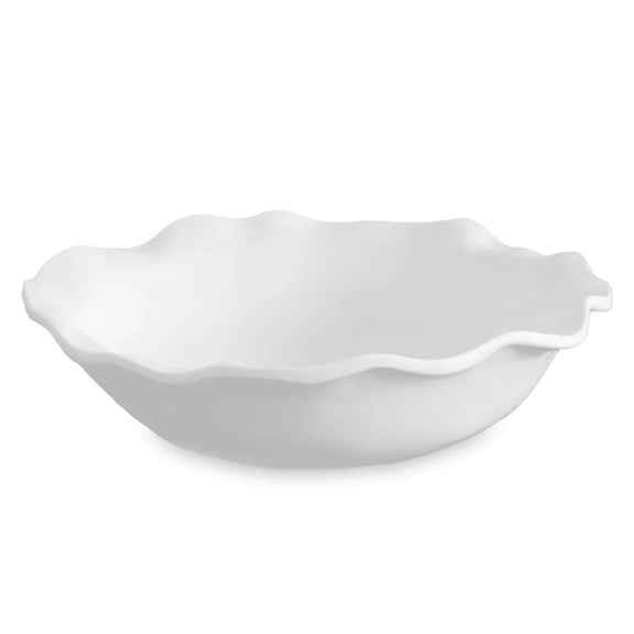 Beatriz Ball VIDA Havana Large Pasta Bowl  14" White  Melamine Serving