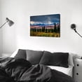 thumbnail image 2 of National Park Autumn Storm Canvas Wall Art, Alaska Mountain Tundra Landscape Print, Dramatic Nature Artwork for Living Room Bedroom Cabin Decor, Ready to Hang, 2 of 6