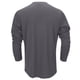 thumbnail image 3 of Camiseta holgada de manga larga con cuello en V y rayas para hombre, fresca para el verano - Poliéster, duradera, para uso diario, fácil de combinar con pantalones - Tallas S-XXXL, 3 of 8