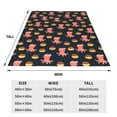thumbnail image 3 of Zufioo cartoon octopus Fleece Blanket Queen Size,Plush Bed Blanket,Ultra Soft Throw Blanket,Plush Fuzzy Cozy Blanket Perfect for Bed,Couch-40"x30", 3 of 7