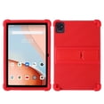 thumbnail image 1 of Case For Blackview Tab 70 Wifi 10.1 inch Tablet Safe Shockproof Silicone Stand Cover Red, 1 of 6