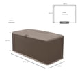thumbnail image 2 of Rubbermaid coffre d'extérieur avec banc, 16 Pi3, 2 of 5