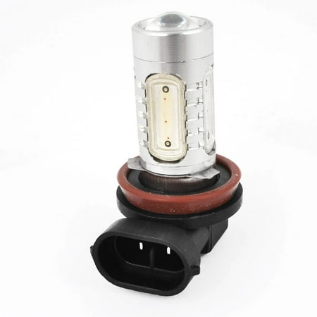 Orange H11 5 LED Lens Headlight Driving Lamp Fog Light Bulb