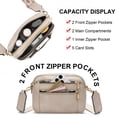 thumbnail image 5 of GAEKEAO Crossbody Purse for Women Leather Medium Shoulder Handbags with Adjustable Strap Multi Pockets Women Purse for Travel, 5 of 8