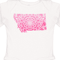 thumbnail image 4 of Inktastic Montana Silhouette Mandala Boys or Girls Long Sleeve Baby Bodysuit, 4 of 5