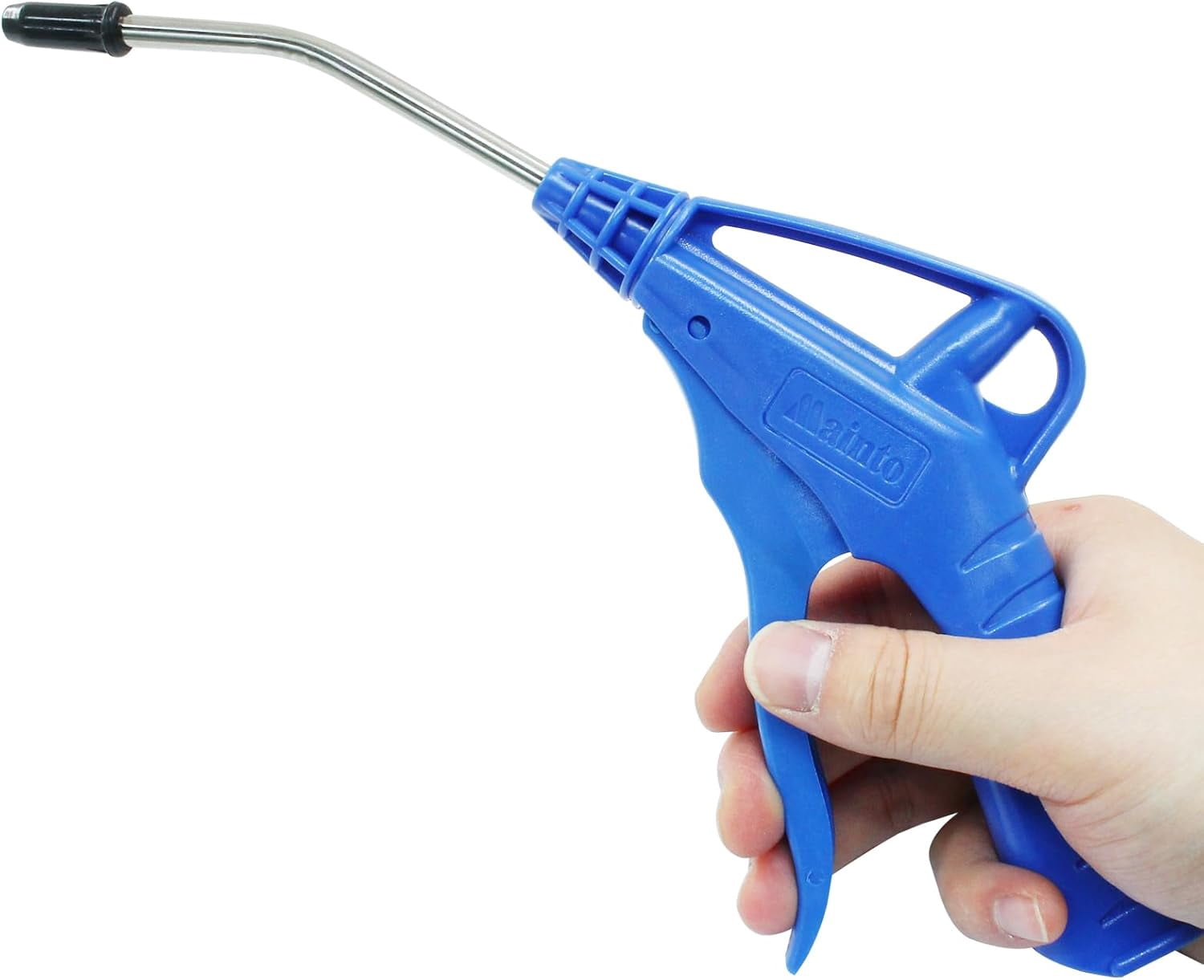 MKEUDQ-4 Inch Air Blow Gun with Rubber Tip, Dust Removal Cleaning Tool, Blue