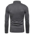 thumbnail image 4 of IROINNID On Sale Long Sleeve Pullover Shirts for Men Loose T-shirt Camouflage Stitching Sweater,Gray, 4 of 9