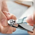 thumbnail image 6 of Stainless Steel Nail Clipper Set for Manicure and Exfoliation Grooming Kit, 6 of 9
