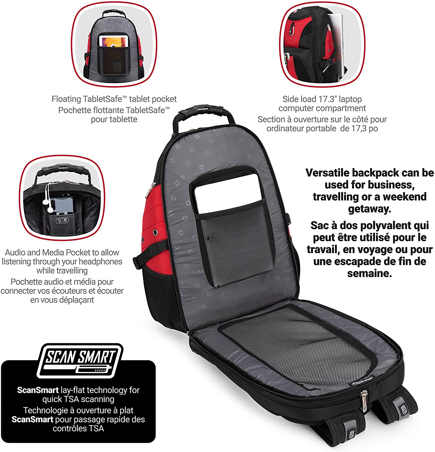 SWISSGEAR 1900 ScanSmart TSA 17\