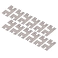 thumbnail image 5 of 100 Pcs PV Grounding Conductive Gasket Lightning Protection PV Conductive Washer Sheet for 30X40 T Slot Guide Rail, 5 of 5