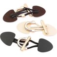 thumbnail image 2 of 1 Pair Women Wind Coat Belt Buckles Garment Belt Buttons Replacement Belt Buckle, 2 of 4