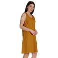 thumbnail image 2 of Inkmeso Robe Évasée Sans Manches pour Femmes Longueur Genou Ligne A Été Décontractée, 2 of 7