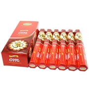Govinda Incense - OM - 120 Incense Sticks, Premium Incense, Masala Coated