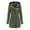 Army Green, variant on qucoqpe Rain Jacket Women Midweight Raincoat Waterproof Windbreaker Solid Climbing Outdoor Hooded Trench Coats