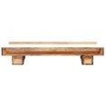 thumbnail image 6 of Pearl Mantels Shenandoah Hand Distressed and Hand Finished Premium Pine Wood Mantel Shelf, Antique Finish, 48"L & 9"D, Versatile Hanging Choices, with or without Corbels (Included), 6 of 6