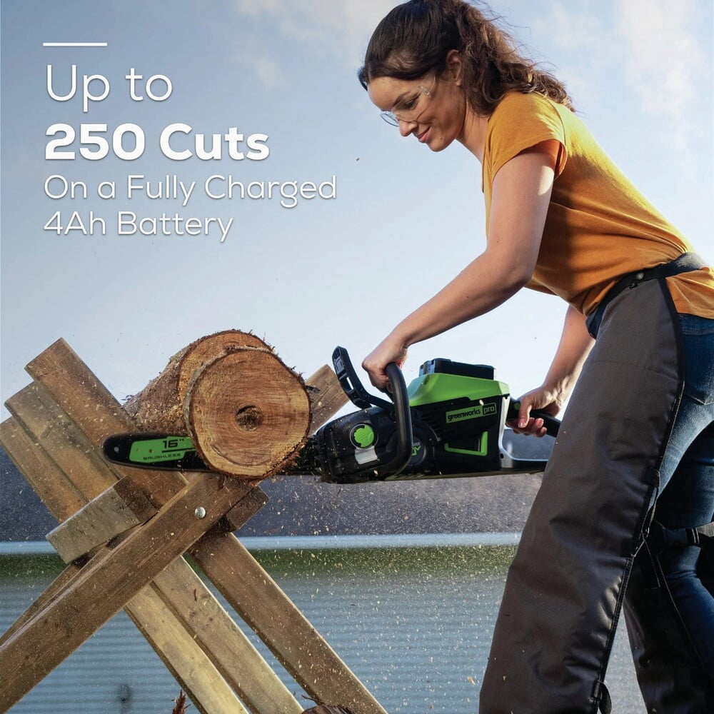 Greenworks Tools Greenworks 80V 16" Cordless Chainsaw - Tool Only