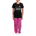 thumbnail image 4 of CafePress - Physician Assistant Women's Dark Pajamas - Women's Short Sleeve Print T-Shirt and Pants Dark Cotton Pajama Set, 4 of 7