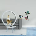 thumbnail image 2 of Estatua de niña,Estatuas de mujeres y niñas,estatuillas,decoración elegante,Escultura de arte abstracto,regalo creativo y moderno para el hogar.,Pájaro para colgar en la pared,Arte de pared, 2 of 8