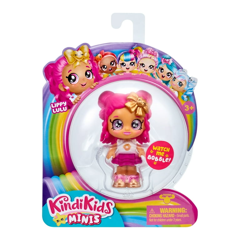 Kindi Kids, Minis Posable Bobble Head, Lippy Lulu, 1pc - Walmart.com