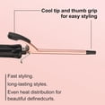 thumbnail image 6 of Thin Curling Iron, 0.35 Inch Small Curling Iron Wand for Short & Long Hair, Small Ceramic Barrel for Tight Curls, 6 of 8