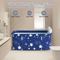 thumbnail image 6 of Beuway 47in Large Foldable Bathtub for 2 People, Portable Adults Kid Tubs for Hot Ice Bath,Blue, 6 of 10