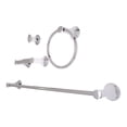 thumbnail image 2 of Juego Accesorios Baño Flowell 4 Piezas Plata, 2 of 3