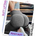 thumbnail image 3 of COMFREE High Waist Gym Seamless Leggings Workout Tights for Women Butt Lift Tummy Control Leggings Seamless Yoga Pants, 3 of 7