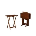 thumbnail image 1 of Ensemble de plateaux pour collations Salem, brun, 1 of 3