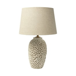 Coastal Beige Faux Coral Table Lamp Coastal Beige Faux Coral Table Lamp