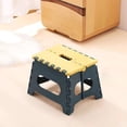 thumbnail image 1 of Folding Stool Clearance! Portable Stool Collapsible, Folding Step Stool Compact Folding Step Stool Outdoor Chair Take Rest Ultralight Practical Long-Lasting Blue Small, 1 of 6