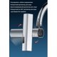 thumbnail image 4 of Wasserhahn Küche mit 4 Sprühmodus, Mischbatterie Küche Verchromt 360° Drehbar, Einhebelmischer Küchenarmatur mit G3/8 Anschluss, Edelstahl Spültischarmatur, 4 of 8
