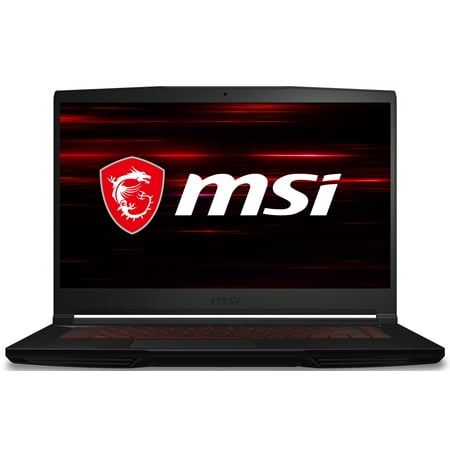 MSI GF63 Thin 10SCXR Gaming/Entertainment Laptop (Intel i5-10300H 4-Core, 15.6in 60Hz Full HD (1920x1080), NVIDIA GTX 1650 [Max-Q], 8GB RAM, 256GB SSD, Backlit KB, Wifi, USB 3.2, Win 10 Home)