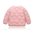 thumbnail image 3 of KAUOD Toddler Girls Lightweight Puffer Jackets Snap Buttons Thick Warm Winter Coats Kids Baby Soft Padded Down Coats, 3 of 8