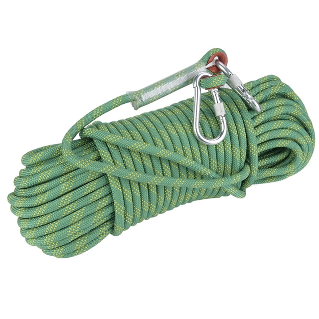 Polyester Survival Cord, 30m Climbing Rope, For Mountaineering Rescuing Rappelling Rock Climbing