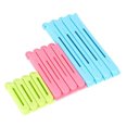thumbnail image 4 of CAROOTU 12pcs Food Storage Sealing Clip Snack Bags Clips Fresh-Keeping Clamp Sealer 3 Sizes 3 Colors, 4 of 6