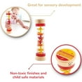 thumbnail image 2 of Hape: Beaded Raindrops - Red - Wooden Soothing Sounds Toy, Colorful Bead Design, Music Sensory Development Play, Infant, Baby, Toddler, Kids Age 0mo+, 2 of 7